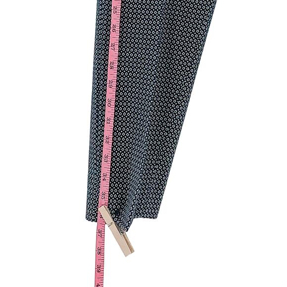 Weekend Max Mara Women's Trousers Ladies Black White Pattern Pants US Size 10 - Picture 9 of 11